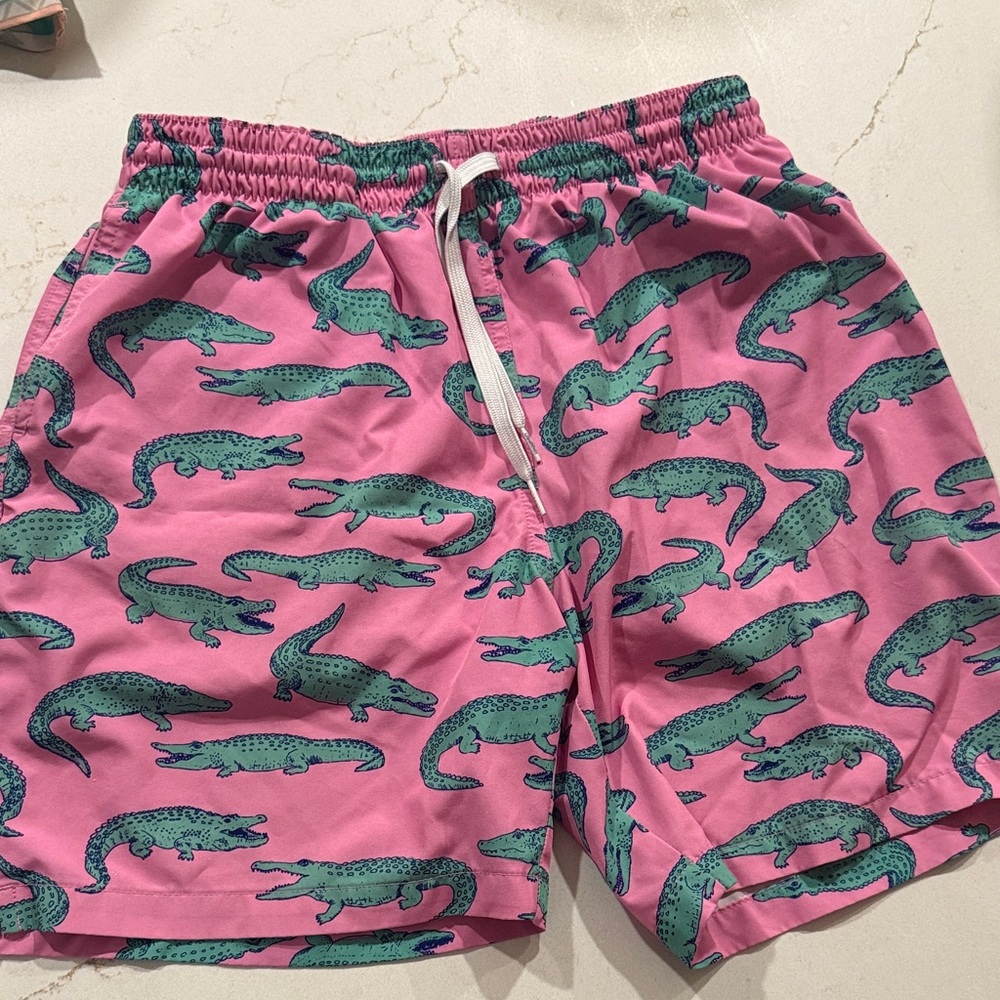 Chubbies Swim Shorts with Alligator Print